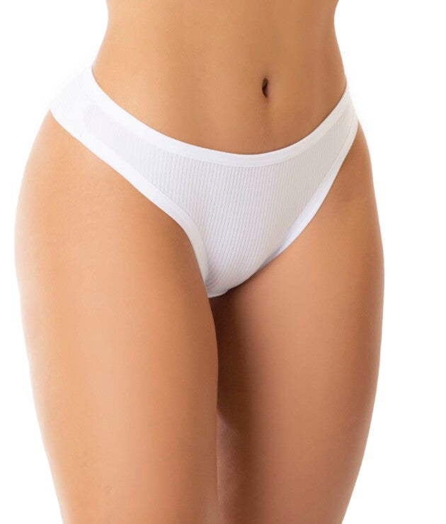 Calcinha Canelada Fio Duplo – Emily - Desejo Lingerie