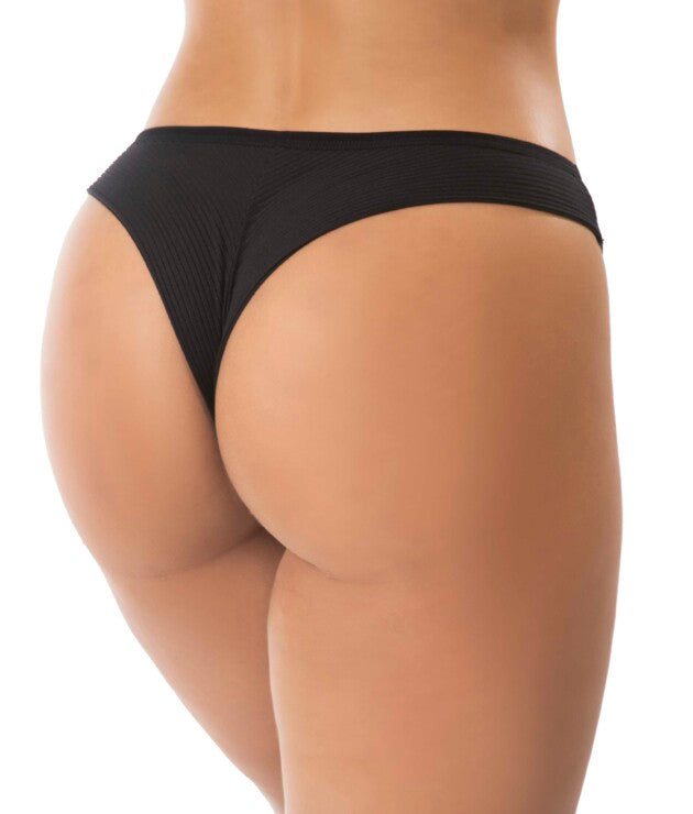 Calcinha Canelada Fio Duplo – Emily - Desejo Lingerie