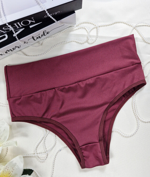 Calcinha Cinta com Cós Alto de Pala Dupla - Desejo Lingerie
