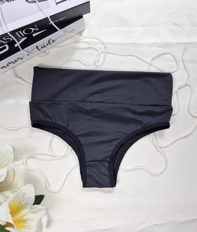 Calcinha Cinta com Cós Alto de Pala Dupla - Desejo Lingerie
