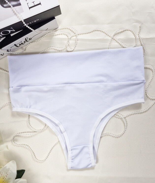 Calcinha Cinta com Cós Alto de Pala Dupla - Desejo Lingerie