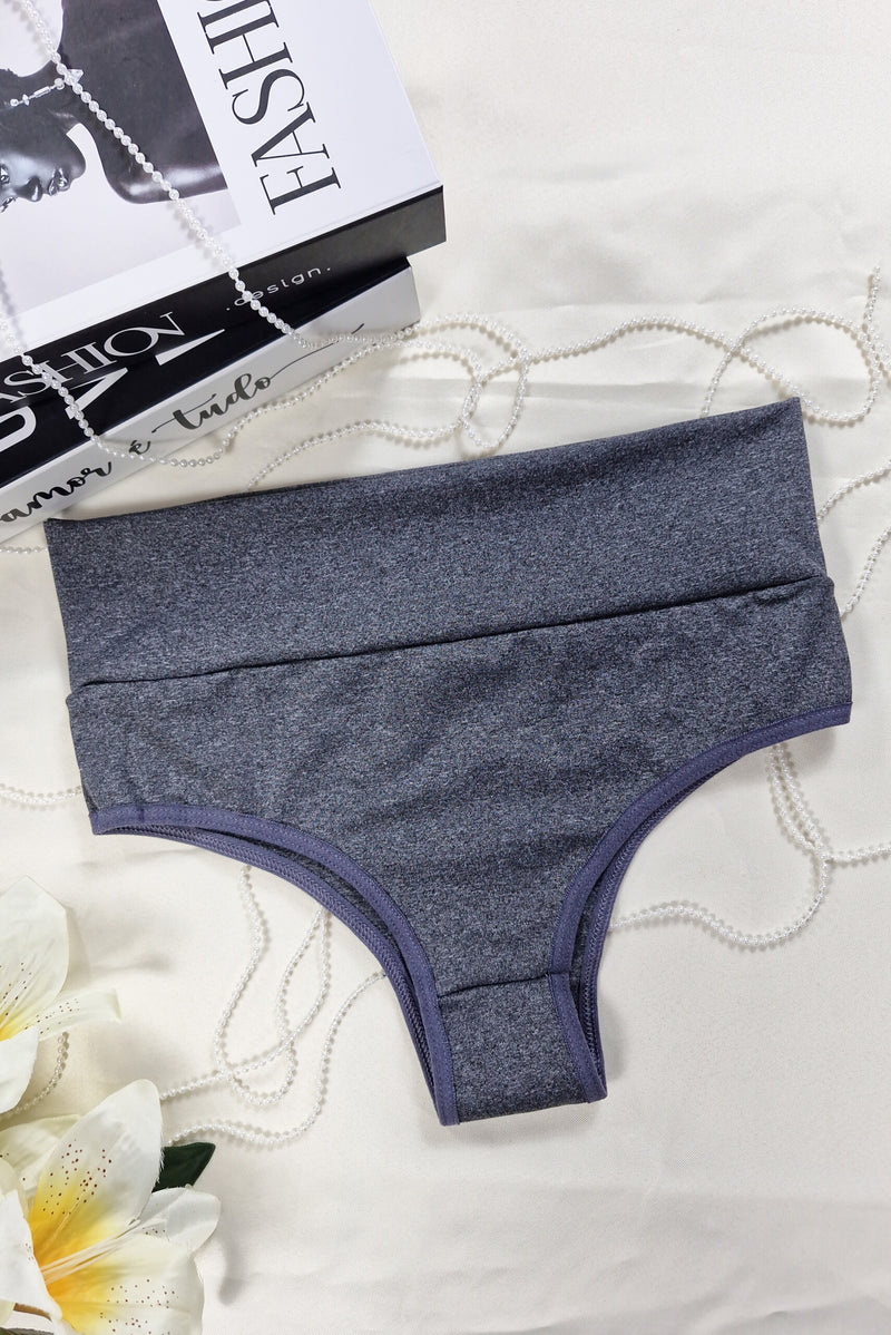 Calcinha Cinta com Cós Alto de Pala Dupla - Desejo Lingerie
