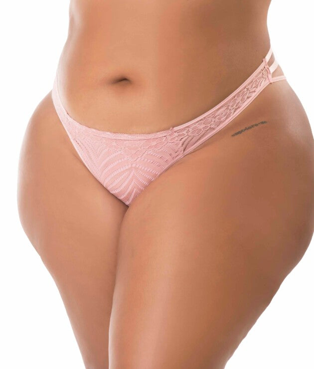 Fio Sexy Plus Size com tiras – Denise - Desejo Lingerie