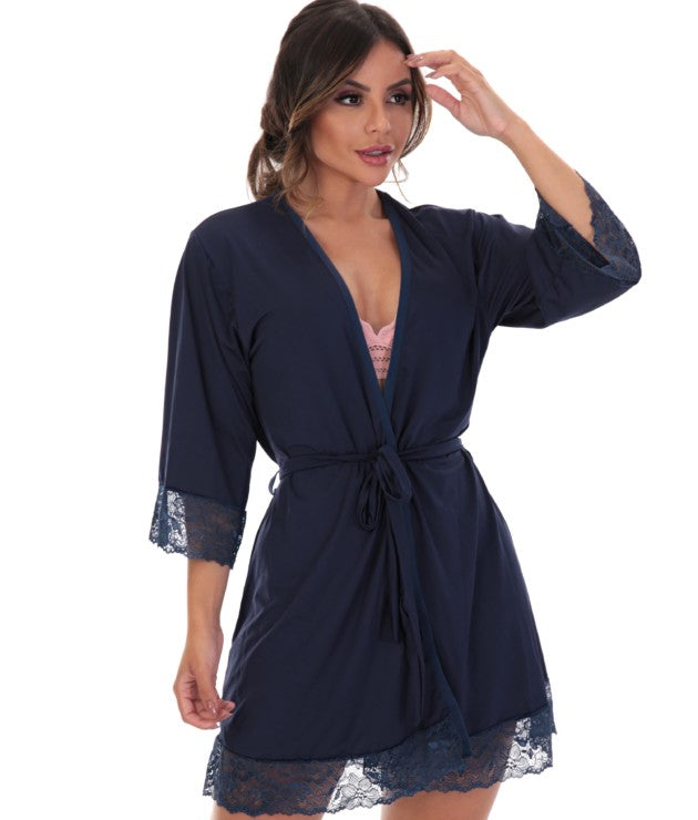 Robe feminino em microfibra – Gabrielle - Desejo Lingerie