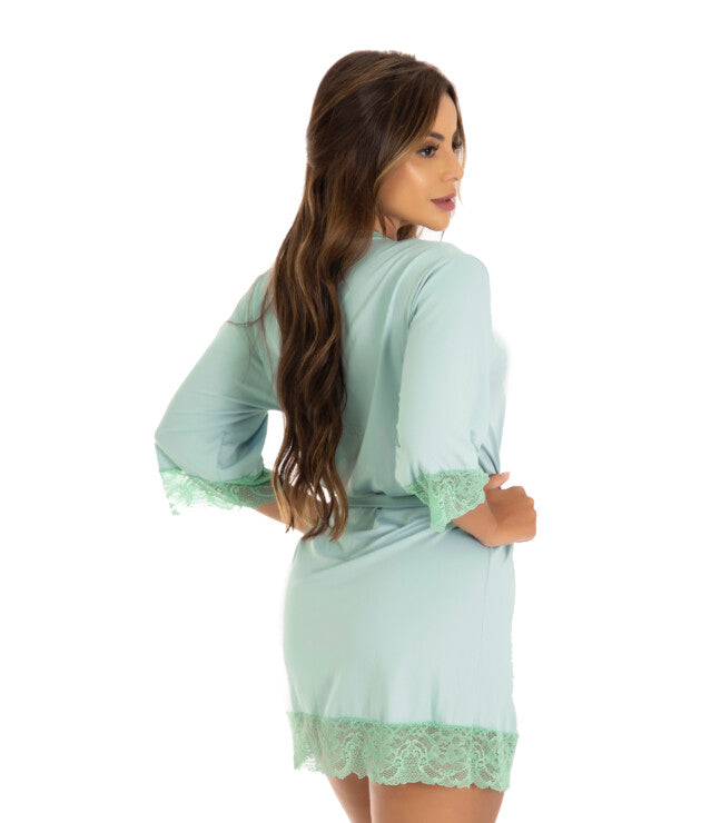 Robe feminino em microfibra – Gabrielle - Desejo Lingerie