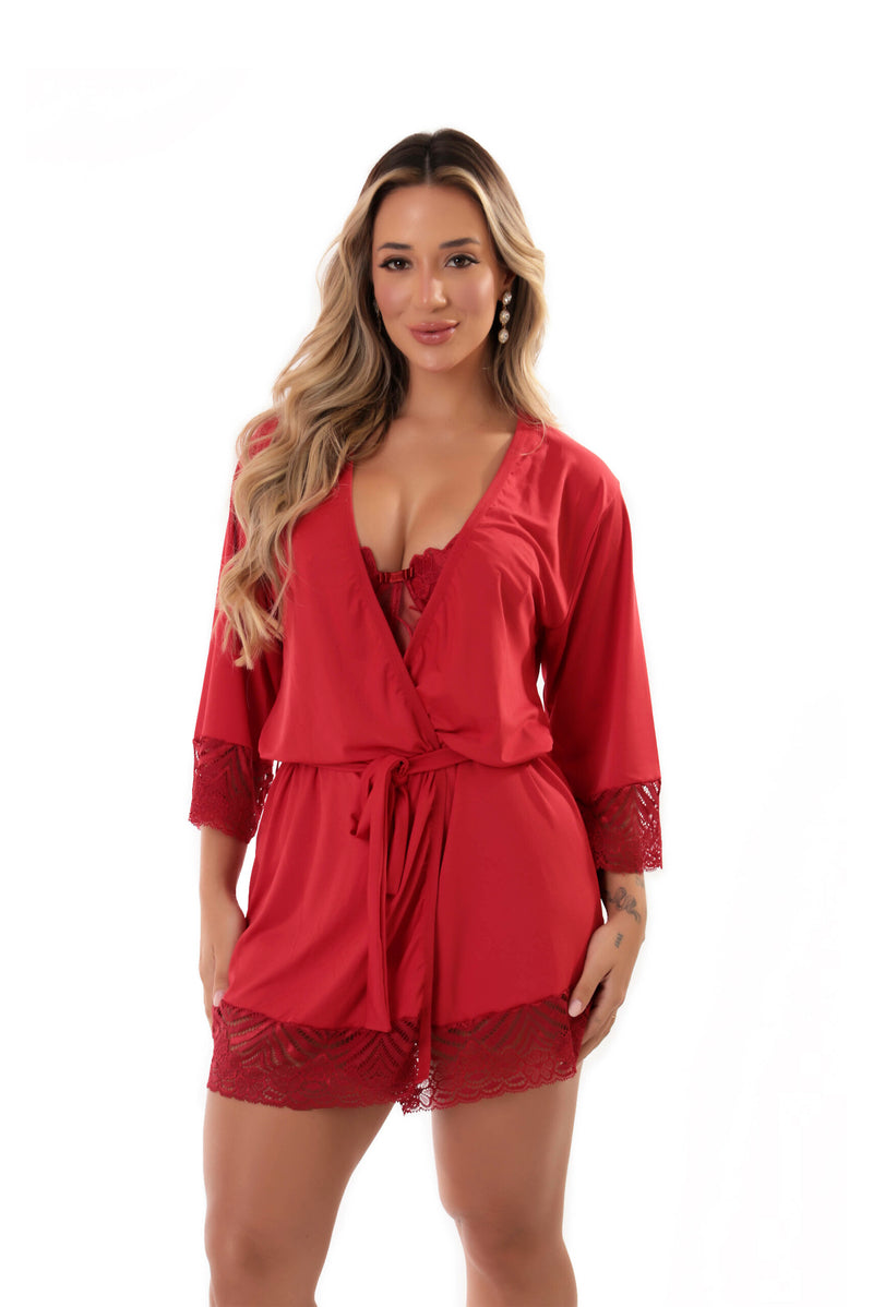 Robe feminino em microfibra – Gabrielle - Desejo Lingerie