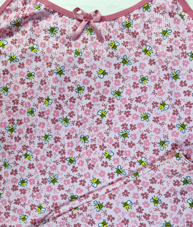 Short Doll Feminino Canelado Estampado – Estela - Desejo Lingerie