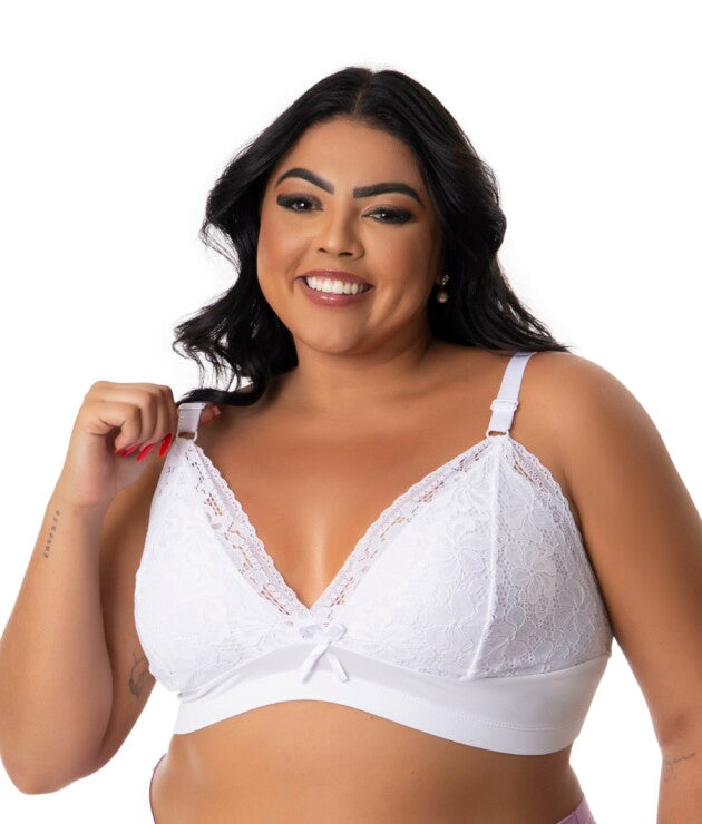 Soutien Reforçado Plus Size – Margareth - Desejo Lingerie