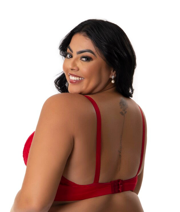 Soutien Reforçado Plus Size – Margareth - Desejo Lingerie